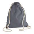 Gris foncé - Back - Westford Mill Earthware - Sac avec cordon de serrage (13 litres)