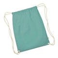 Vert de gris - Front - Westford Mill Earthware - Sac avec cordon de serrage (13 litres)