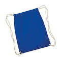 Bleu roi vif - Front - Westford Mill Earthware - Sac avec cordon de serrage (13 litres)