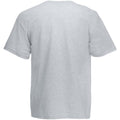 Gris - Back - Fruit of the Loom - T-shirt ORIGINAL - Homme