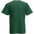 Vert bouteille - Back - Fruit of the Loom - T-shirt ORIGINAL - Homme