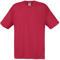 Rouge brique - Front - Fruit of the Loom - T-shirt ORIGINAL - Homme