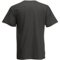 Gris graphite - Back - Fruit of the Loom - T-shirt ORIGINAL - Homme