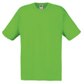 Vert citron - Front - Fruit of the Loom - T-shirt ORIGINAL - Homme