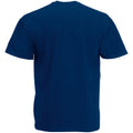 Bleu marine - Back - Fruit of the Loom - T-shirt ORIGINAL - Homme