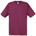 Bordeaux - Front - Fruit of the Loom - T-shirt ORIGINAL - Homme