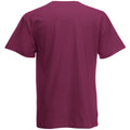 Bordeaux - Back - Fruit of the Loom - T-shirt ORIGINAL - Homme