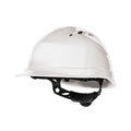 Blanc - Front - Delta Plus - Casque de chantier ventilé à rotor en quartz