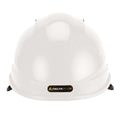 Blanc - Back - Delta Plus - Casque de chantier ventilé à rotor en quartz