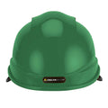 Vert - Back - Delta Plus - Casque de chantier ventilé à rotor en quartz