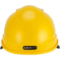 Jaune - Back - Delta Plus - Casque de chantier ventilé à rotor en quartz