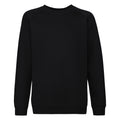 Noir - Front - Sweatshirt Fruit Of The Loom pour enfant