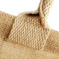 Naturel - Side - Westford Mill - Sac de courses en jute (19 litres)