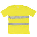 Jaune fluo - Front - Yoko - T-shirt FLUO - Homme