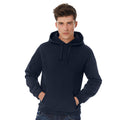 Bleu marine - Back - B&C - Sweat à capuche - Adulte unisexe