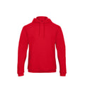 Rouge - Front - B&C - Sweat à capuche - Adulte unisexe