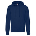 Bleu marine foncé - Front - Fruit Of The Loom - Sweat à capuche - Homme