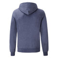 Gris chiné - Side - Fruit Of The Loom - Sweat à capuche - Homme