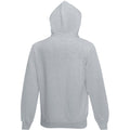 Gris chiné - Back - Fruit Of The Loom - Sweat à capuche - Homme