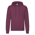 Bordeaux - Front - Fruit Of The Loom - Sweat à capuche - Homme