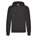 Noir - Front - Fruit Of The Loom - Sweat à capuche - Homme