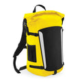 Jaune-Noir - Front - Quadra Submerge - Sac à dos 25 litres imperméable - Adulte unisexe