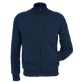 Bleu marine - Front - B&C Spider - Sweat-shirt zippé - Homme