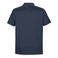 Bleu marine-anthracite - Back - Stormtech - Polo de sport INERTIA - Homme