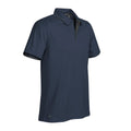 Bleu marine-anthracite - Side - Stormtech - Polo de sport INERTIA - Homme