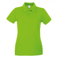 Vert citron - Front - Fruit of the Loom - Polo - Femme