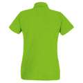 Vert citron - Back - Fruit of the Loom - Polo - Femme