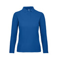 Bleu roi - Front - B&C - Polo ID.001 - Femme