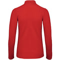 Rouge - Back - B&C - Polo ID.001 - Femme