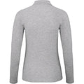 Gris clair - Back - B&C - Polo ID.001 - Femme