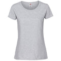 Gris cendré - Front - Fruit Of The Loom -T-Shirt - Femmes