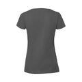 Gris foncé - Back - Fruit Of The Loom -T-Shirt - Femmes