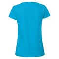 Azur - Back - Fruit Of The Loom -T-Shirt - Femmes