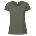 Vert foncé - Front - Fruit Of The Loom -T-Shirt - Femmes