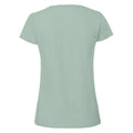 Vert de gris - Back - Fruit Of The Loom -T-Shirt - Femmes