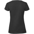 Noir - Back - Fruit Of The Loom -T-Shirt - Femmes