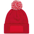 Rouge-blanc - Back - Beechfield - Bonnet  SNOWSTAR - Unisexe