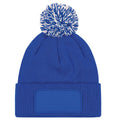 Bleu-blanc - Back - Beechfield - Bonnet  SNOWSTAR - Unisexe