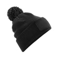 Noir-gris - Front - Beechfield - Bonnet  SNOWSTAR - Unisexe