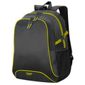 Noir-Jaune - Front - Shugon Osaka - Sac à dos basique (30 litres) (Lot de 2)