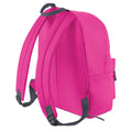 Fuchsia-Graphite - Back - Bagbase - Sac à dos junior - 14 litres (Lot de 2)