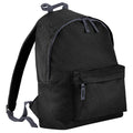 Noir - Front - Bagbase - Sac à dos junior - 14 litres (Lot de 2)