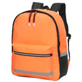 Orange haute visibilité - Front - Shugon Gatwick - Sac à dos haute visibilité - 18 litres (Lot de 2)