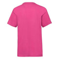 Fuchsia - Back - Fruit Of The Loom - T-Shirt à manches courtes - Enfant (Lot de 2)