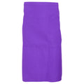 Violet - Front - Dennys - Tablier de restauration avec poche - Adulte unisexe (Lot de 2)