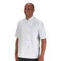 Blanc - Back - Dennys - Veste de chef - Homme (Lot de 2)